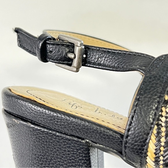 LIFESTRIDE SOFT SYSTEM Luna Sandals Womens 9.5‎ W Shoes Heels 3.5 in Block Heel - Picture 4 of 11